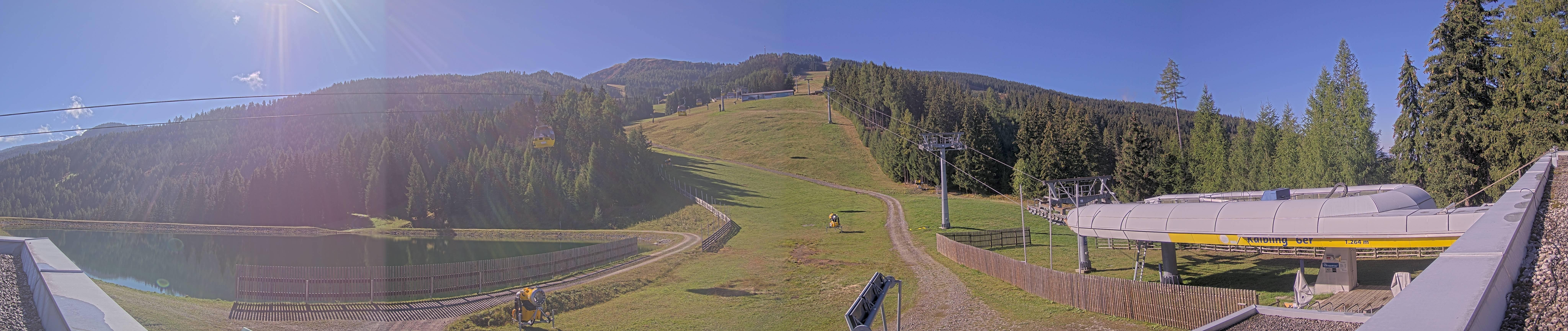 Archiv Foto Webcam Hauser Kaibling: Talstation Kaibling 6er