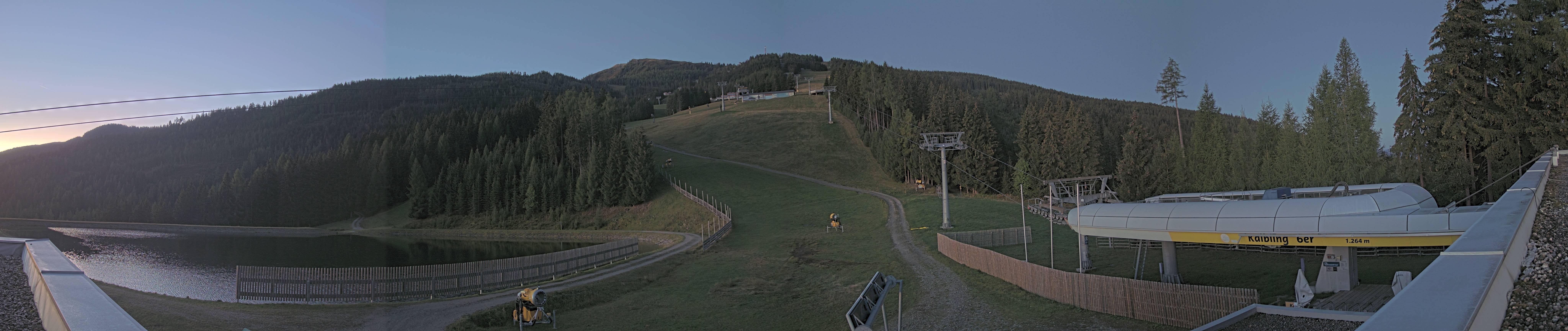 Archiv Foto Webcam Hauser Kaibling: Talstation Kaibling 6er