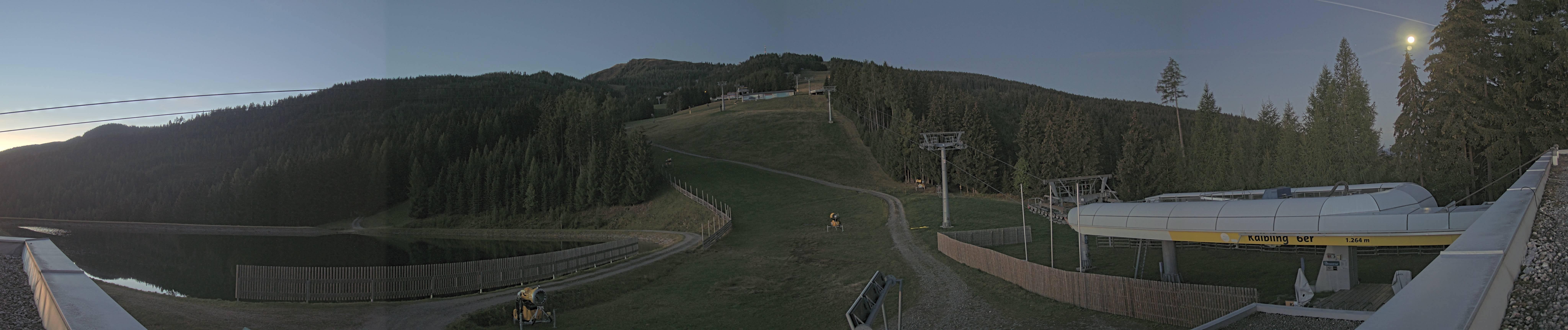 Archiv Foto Webcam Hauser Kaibling: Talstation Kaibling 6er