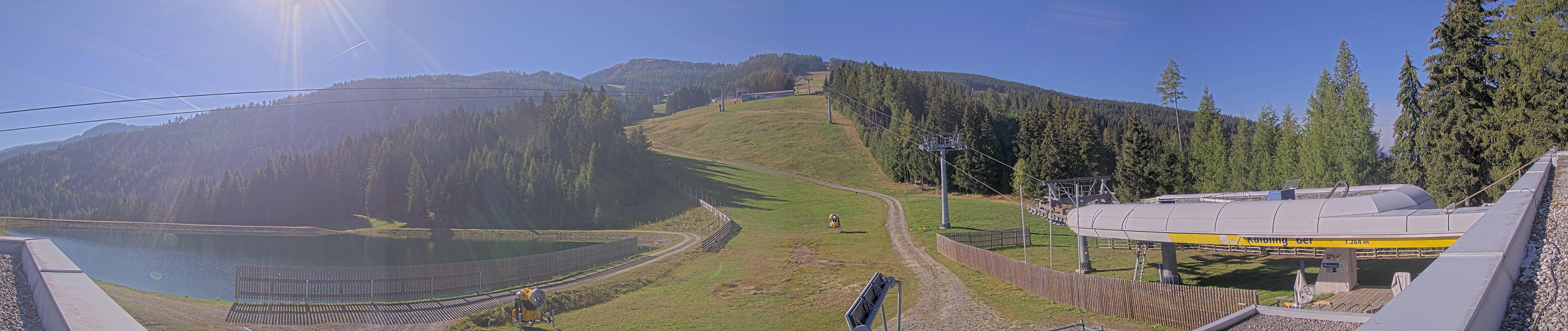 Archiv Foto Webcam Hauser Kaibling: Talstation Kaibling 6er