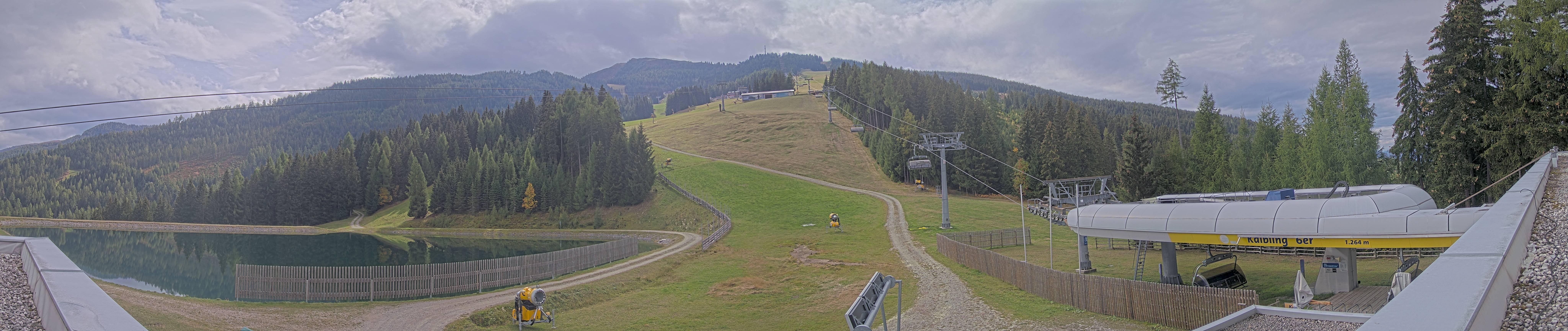Archiv Foto Webcam Hauser Kaibling: Talstation Kaibling 6er