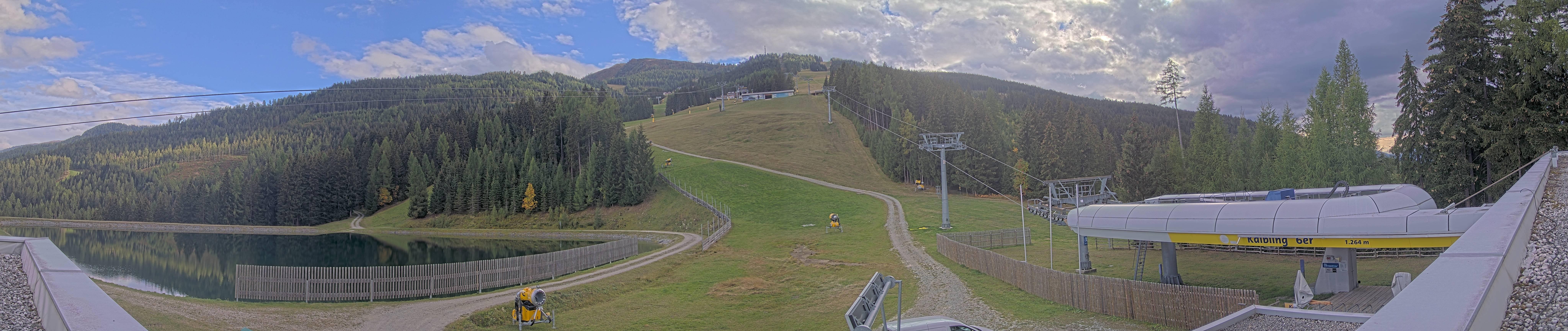 Archiv Foto Webcam Hauser Kaibling: Talstation Kaibling 6er