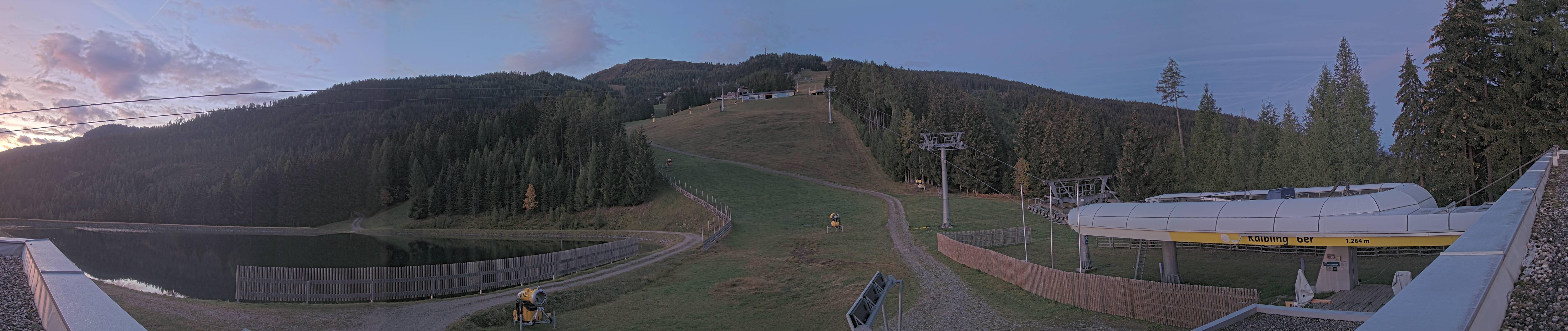 Archiv Foto Webcam Hauser Kaibling: Talstation Kaibling 6er