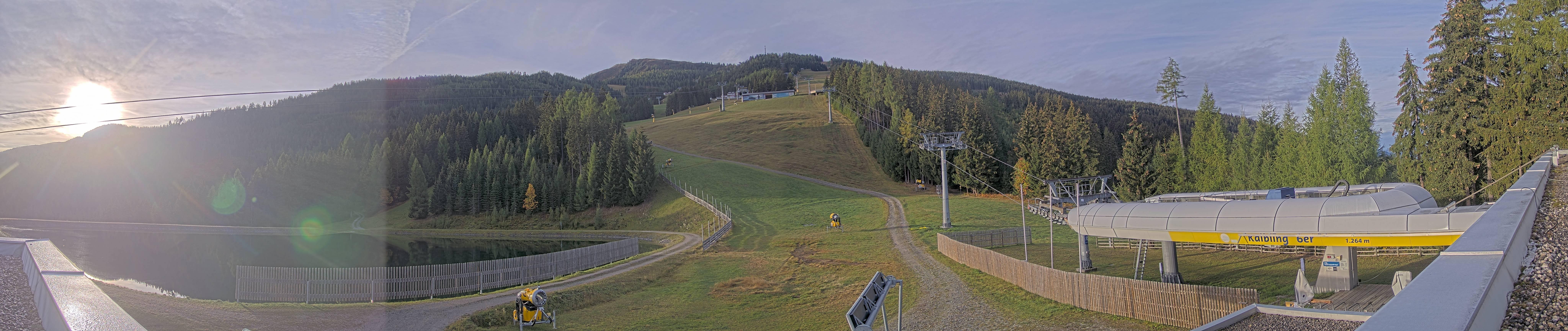 Archiv Foto Webcam Hauser Kaibling: Talstation Kaibling 6er