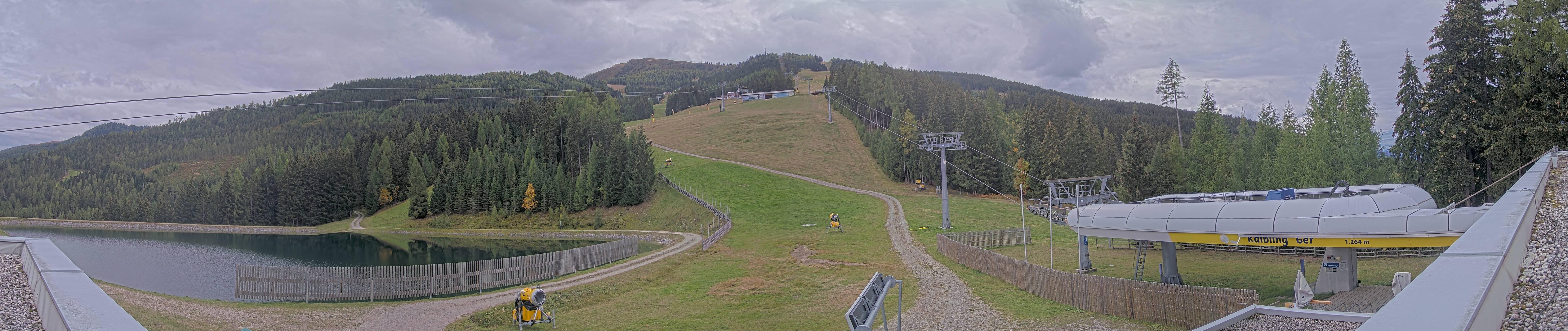 Archiv Foto Webcam Hauser Kaibling: Talstation Kaibling 6er