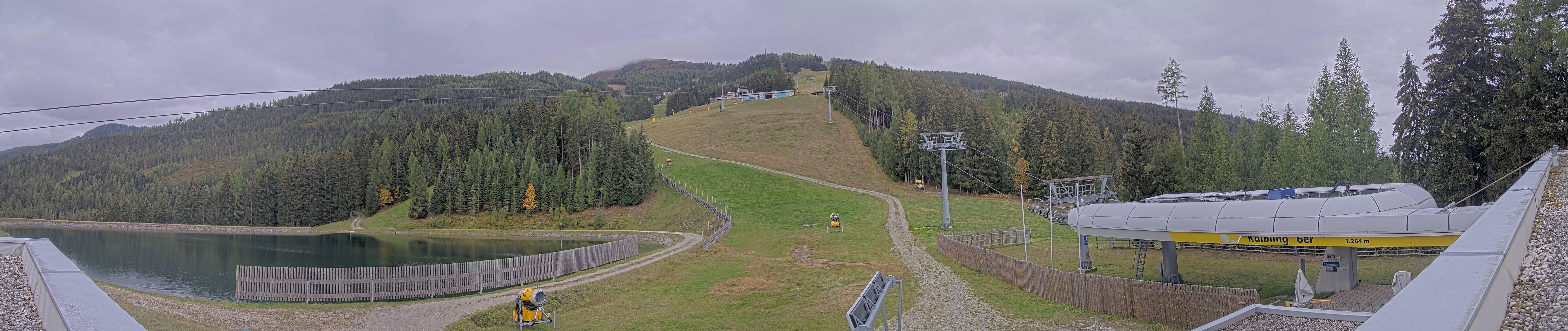 Archiv Foto Webcam Hauser Kaibling: Talstation Kaibling 6er