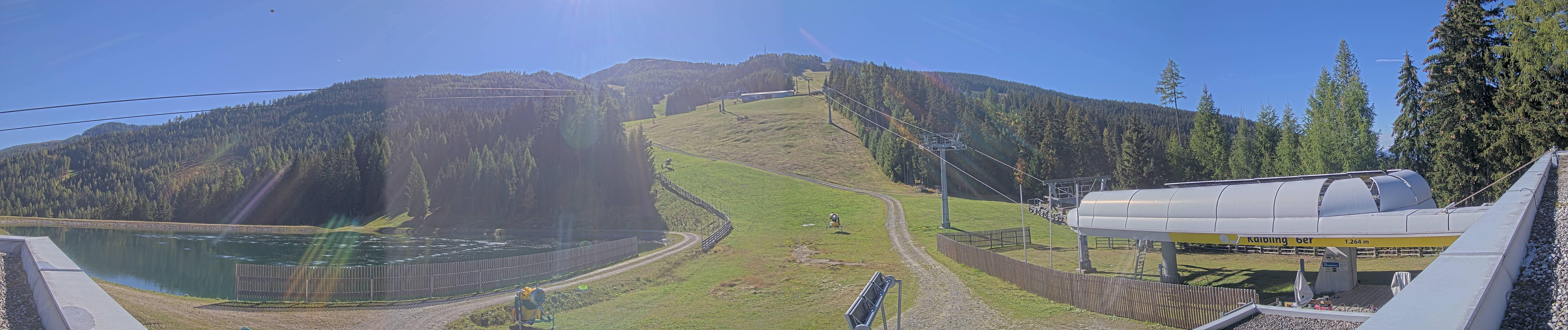 Archiv Foto Webcam Hauser Kaibling: Talstation Kaibling 6er