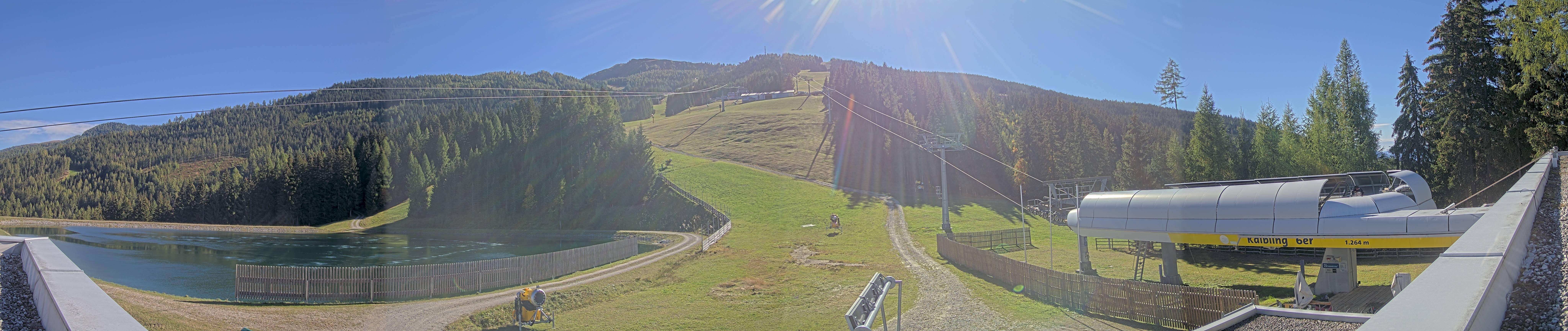 Archiv Foto Webcam Hauser Kaibling: Talstation Kaibling 6er