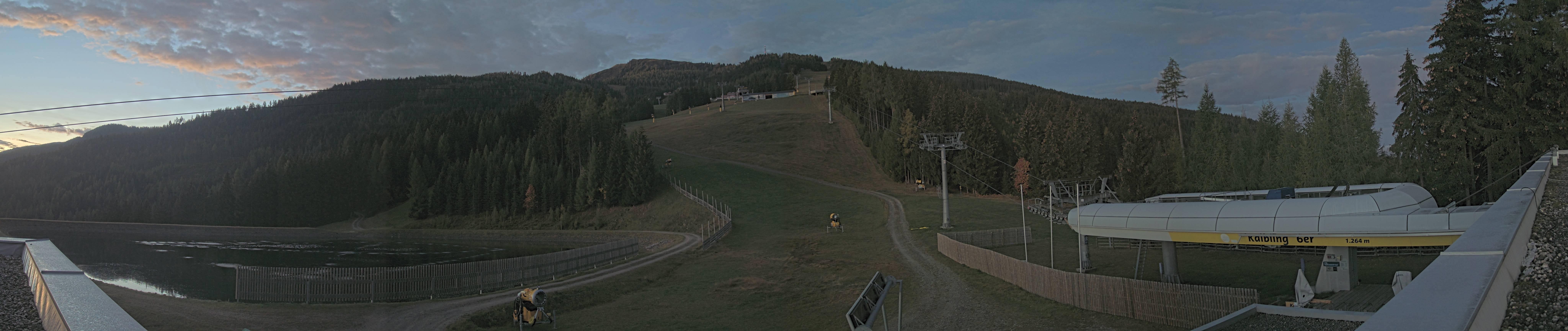 Archiv Foto Webcam Hauser Kaibling: Talstation Kaibling 6er