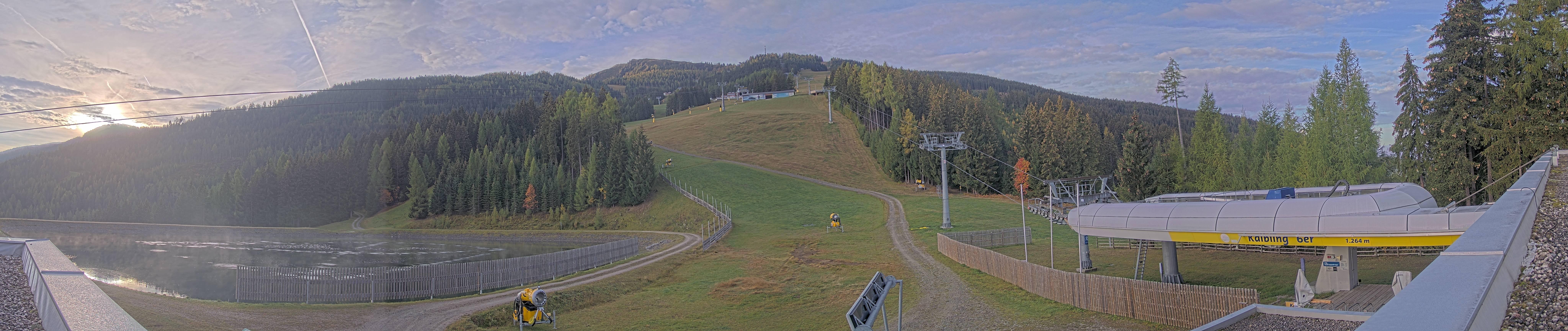 Archiv Foto Webcam Hauser Kaibling: Talstation Kaibling 6er