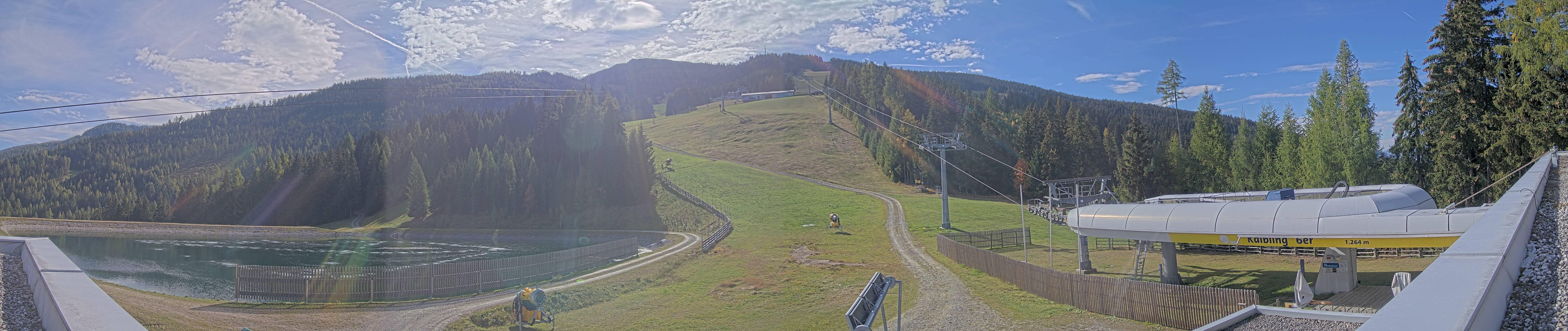 Archiv Foto Webcam Hauser Kaibling: Talstation Kaibling 6er