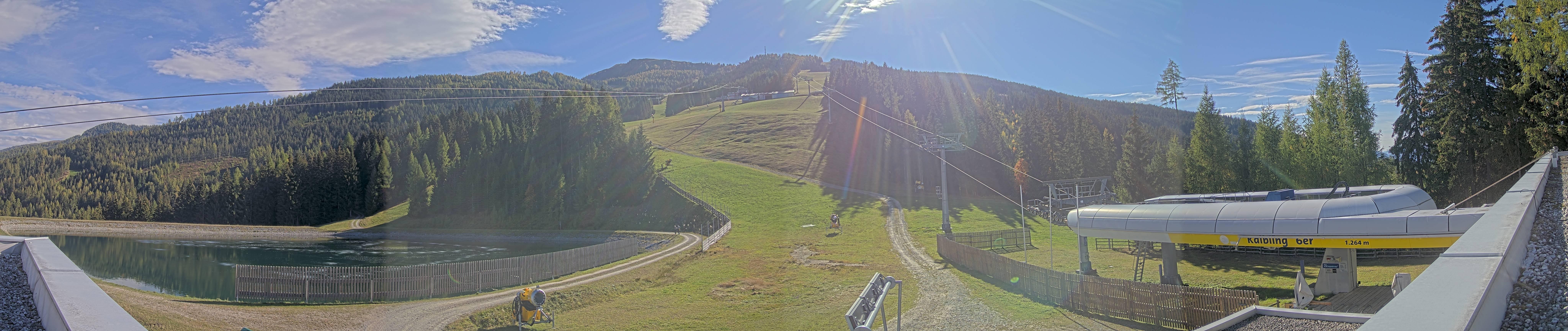 Archiv Foto Webcam Hauser Kaibling: Talstation Kaibling 6er