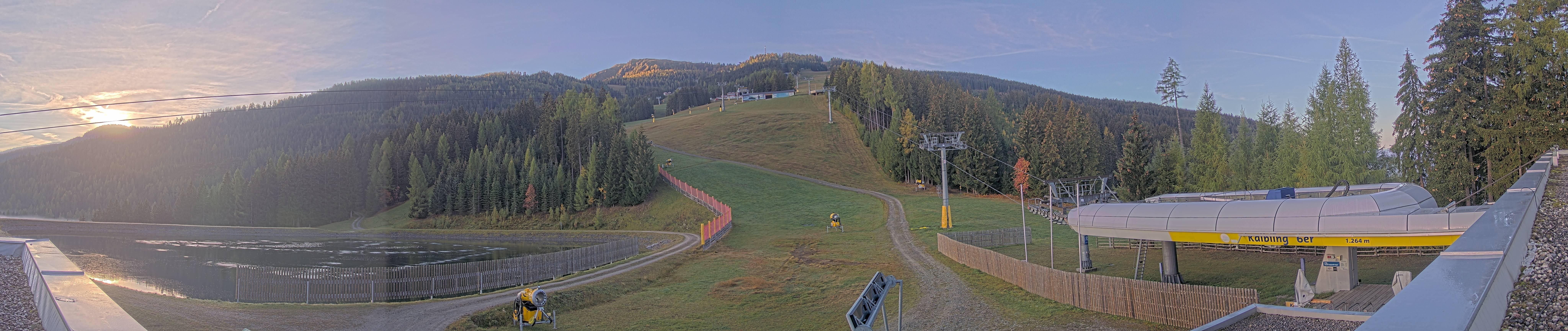 Archiv Foto Webcam Hauser Kaibling: Talstation Kaibling 6er