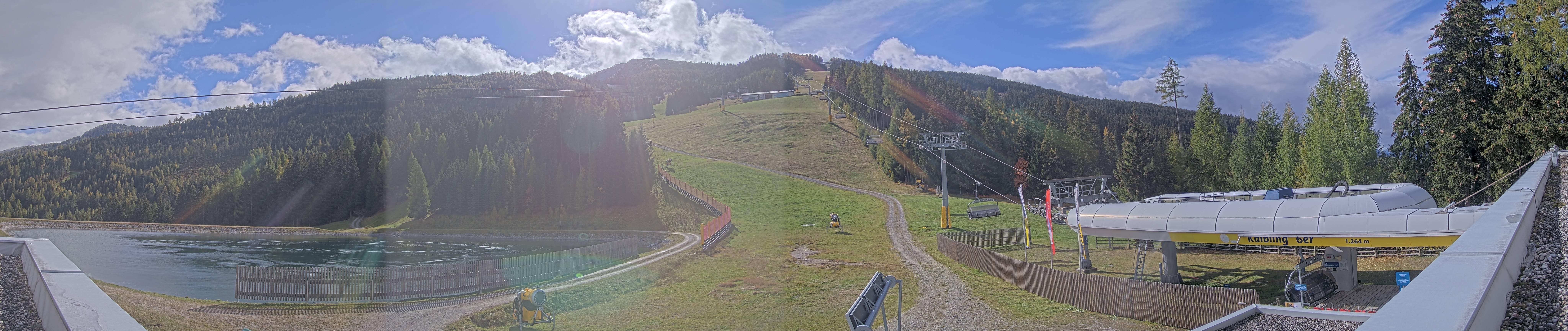 Archiv Foto Webcam Hauser Kaibling: Talstation Kaibling 6er