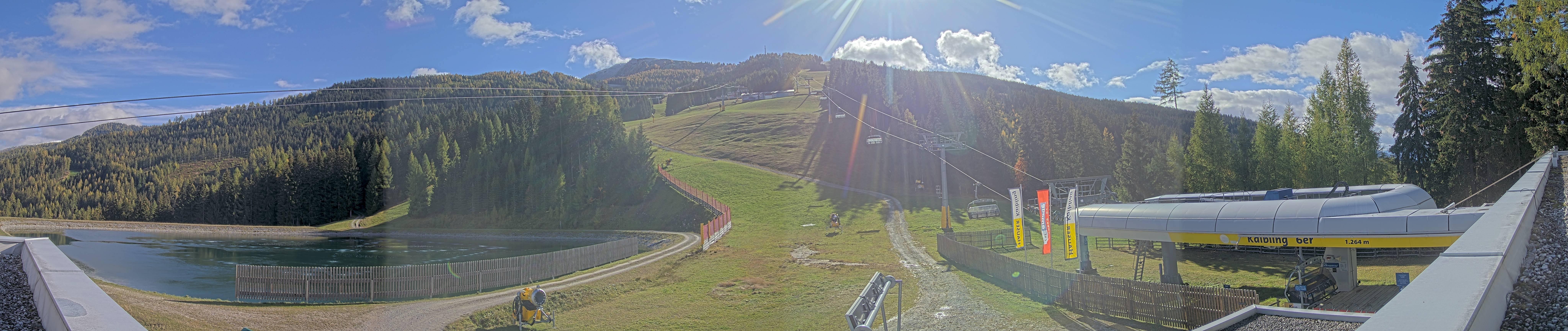 Archiv Foto Webcam Hauser Kaibling: Talstation Kaibling 6er