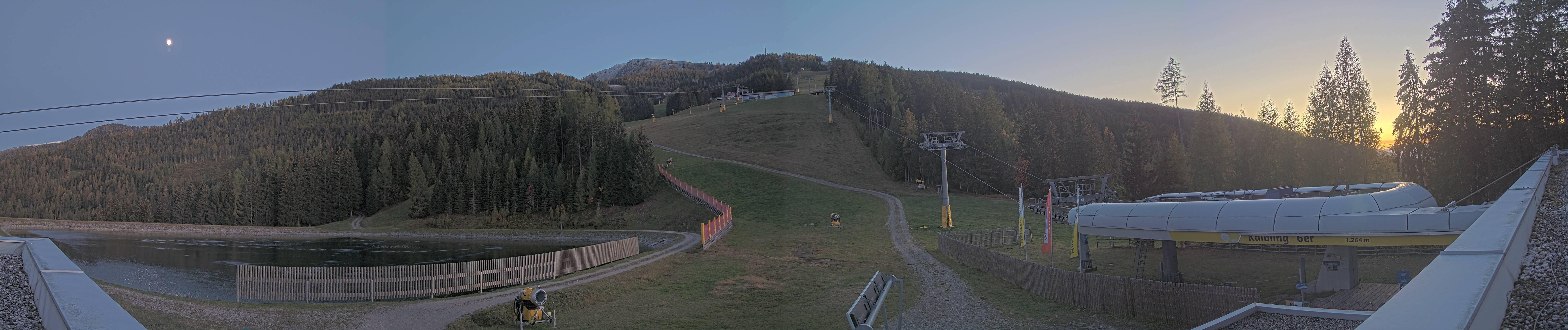 Archiv Foto Webcam Hauser Kaibling: Talstation Kaibling 6er