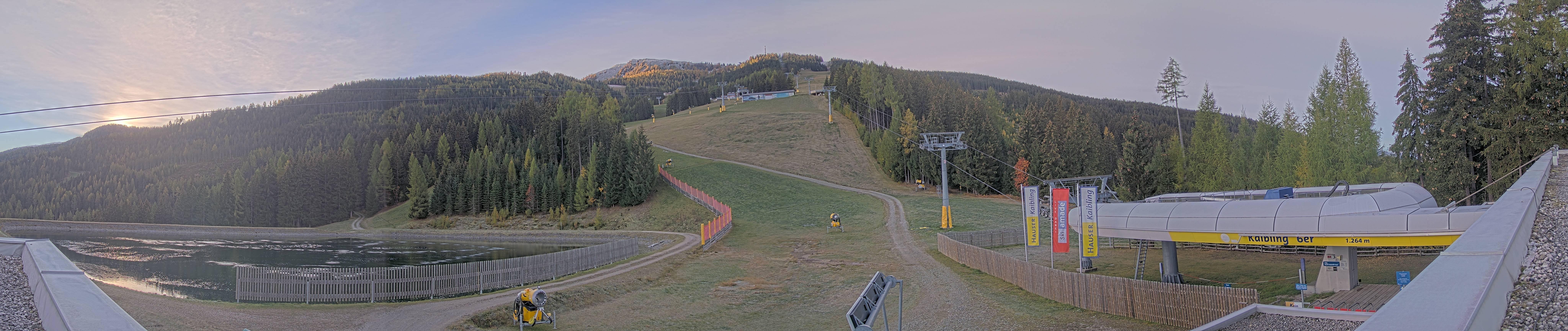 Archiv Foto Webcam Hauser Kaibling: Talstation Kaibling 6er