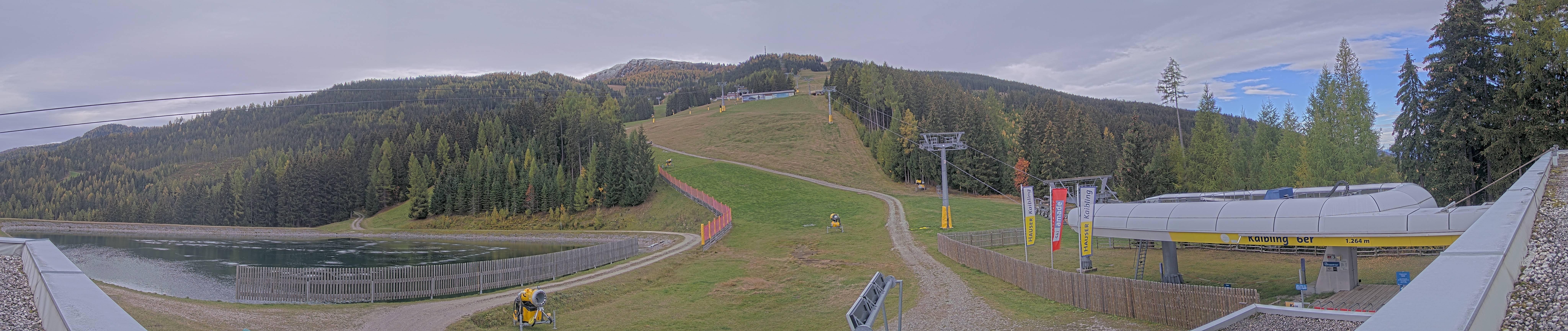 Archiv Foto Webcam Hauser Kaibling: Talstation Kaibling 6er