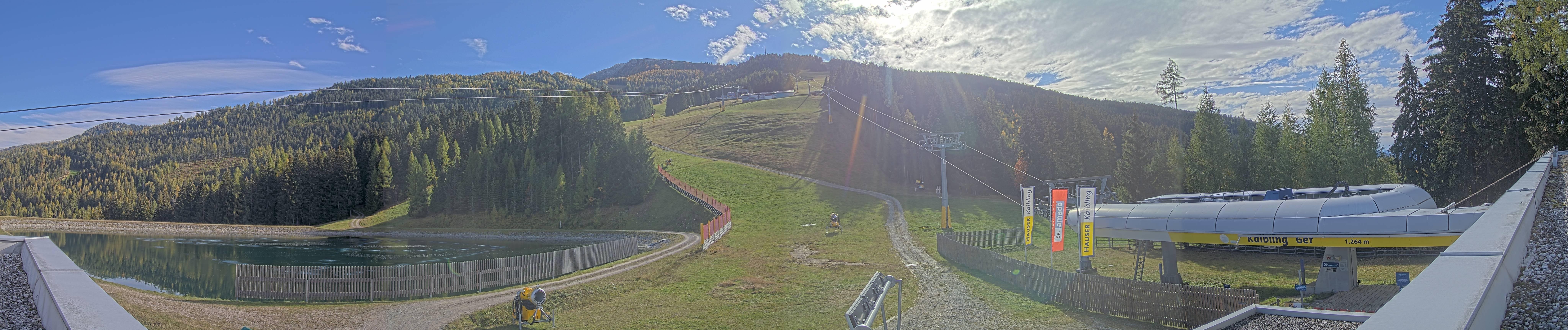 Archiv Foto Webcam Hauser Kaibling: Talstation Kaibling 6er