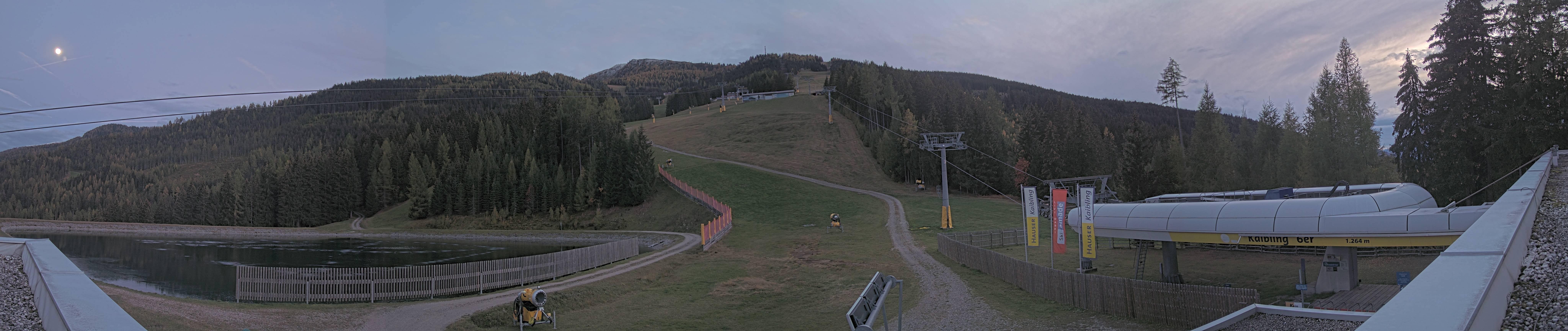 Archiv Foto Webcam Hauser Kaibling: Talstation Kaibling 6er