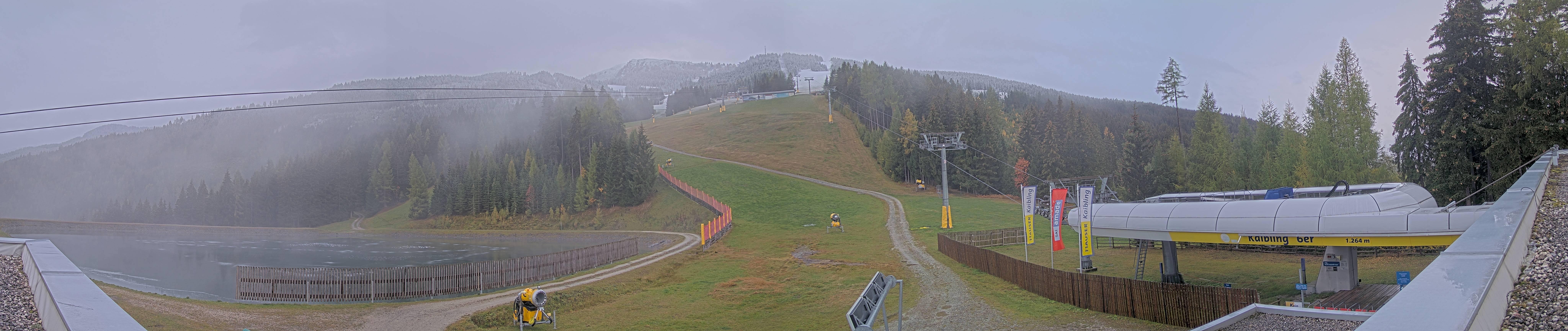 Archiv Foto Webcam Hauser Kaibling: Talstation Kaibling 6er