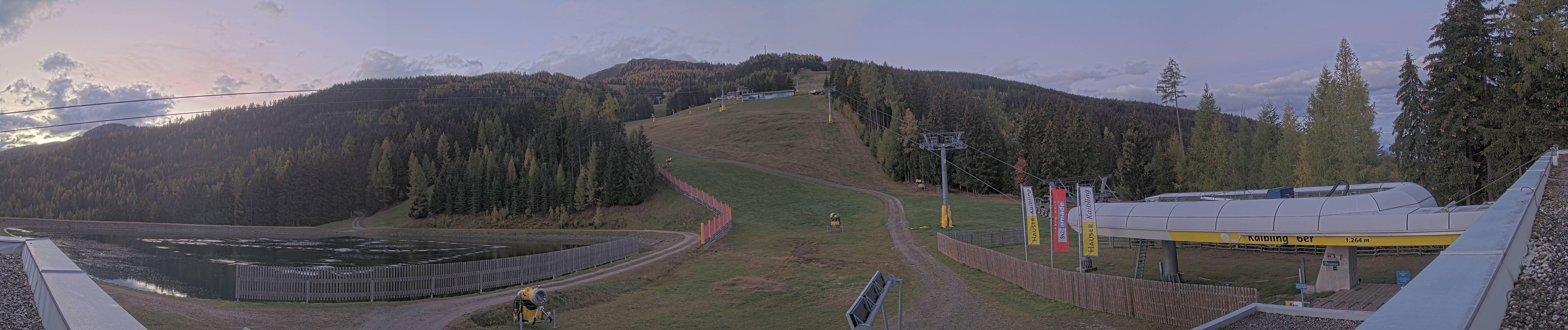 Archiv Foto Webcam Hauser Kaibling: Talstation Kaibling 6er