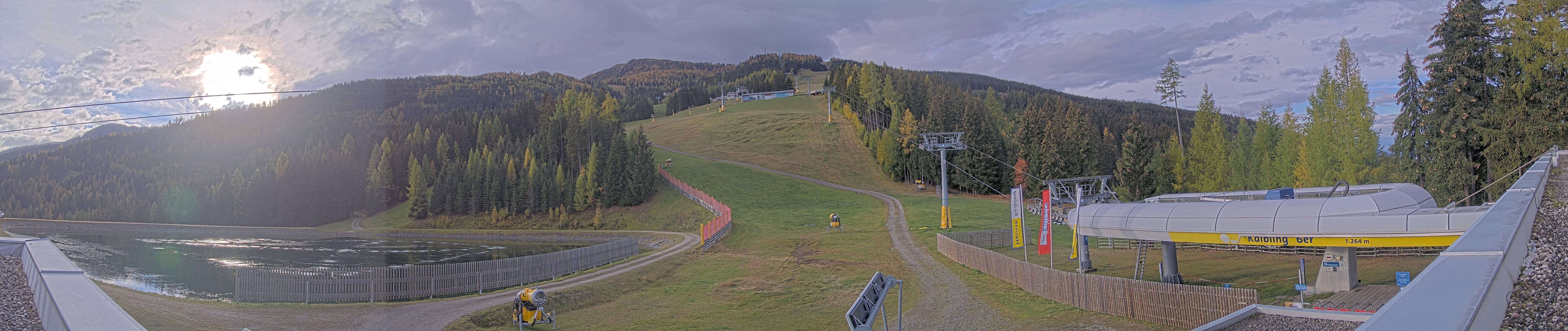 Archiv Foto Webcam Hauser Kaibling: Talstation Kaibling 6er