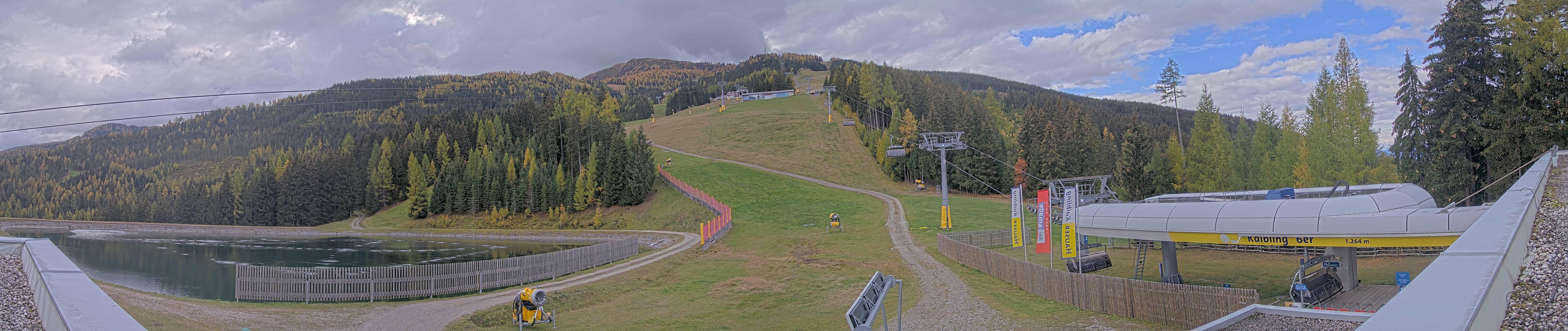 Archiv Foto Webcam Hauser Kaibling: Talstation Kaibling 6er