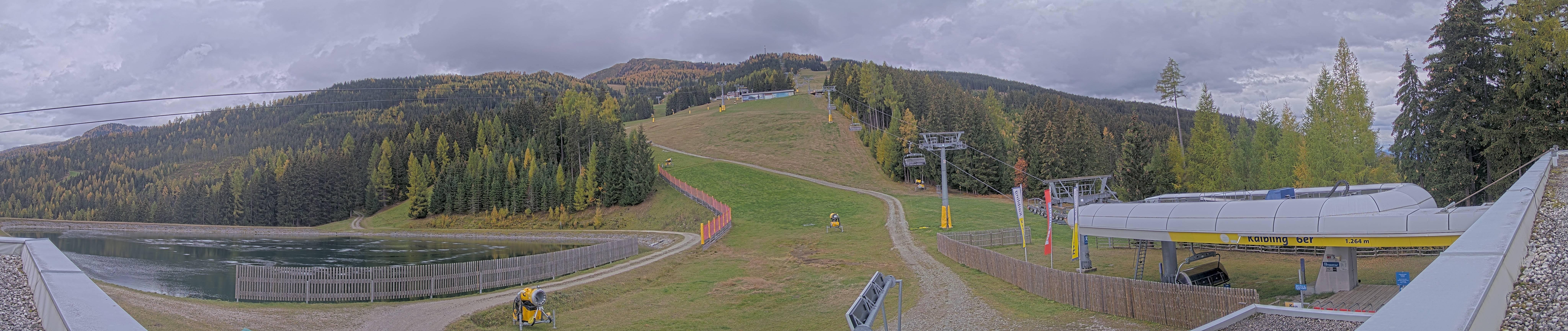 Archiv Foto Webcam Hauser Kaibling: Talstation Kaibling 6er