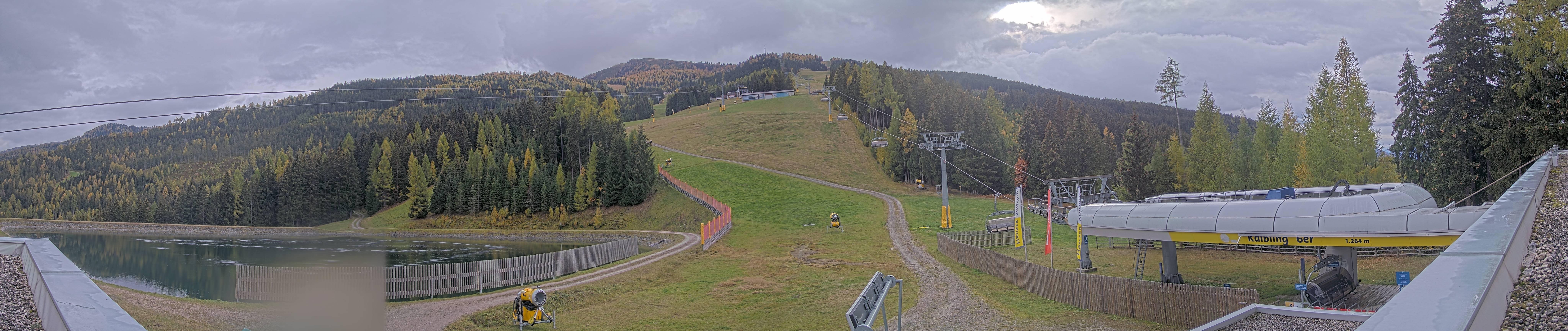 Archiv Foto Webcam Hauser Kaibling: Talstation Kaibling 6er