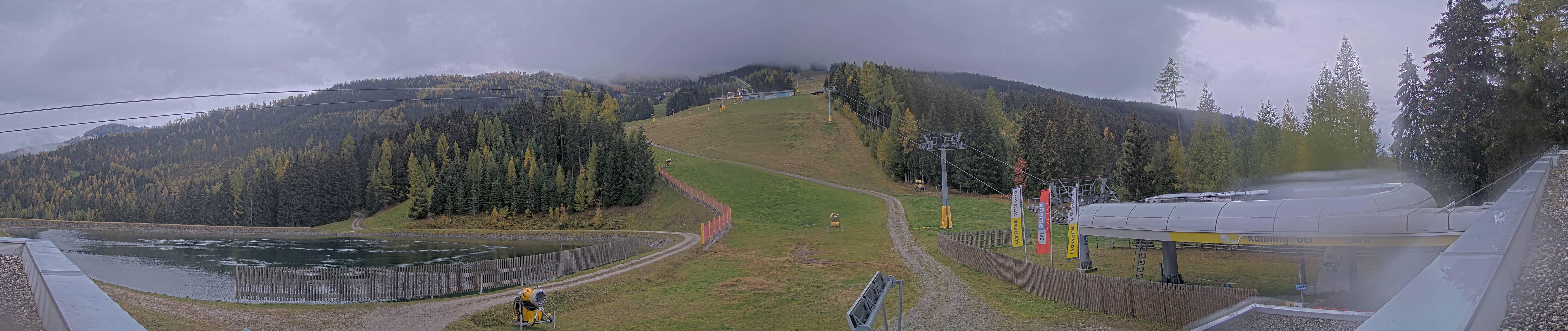 Archiv Foto Webcam Hauser Kaibling: Talstation Kaibling 6er