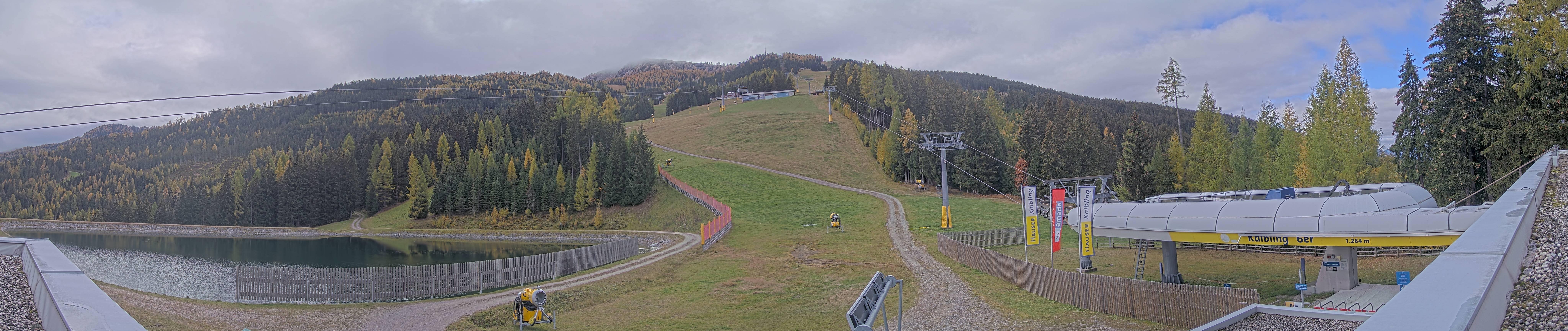 Archiv Foto Webcam Hauser Kaibling: Talstation Kaibling 6er