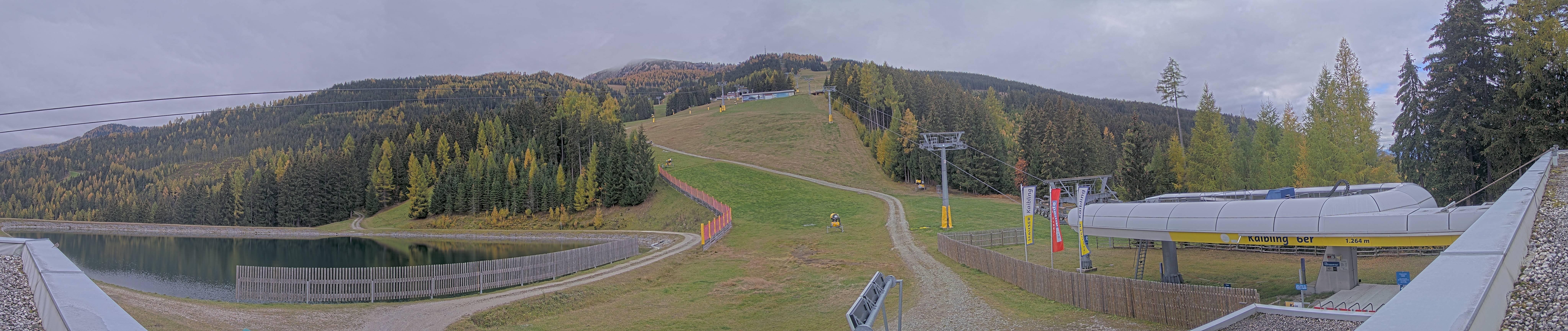 Archiv Foto Webcam Hauser Kaibling: Talstation Kaibling 6er