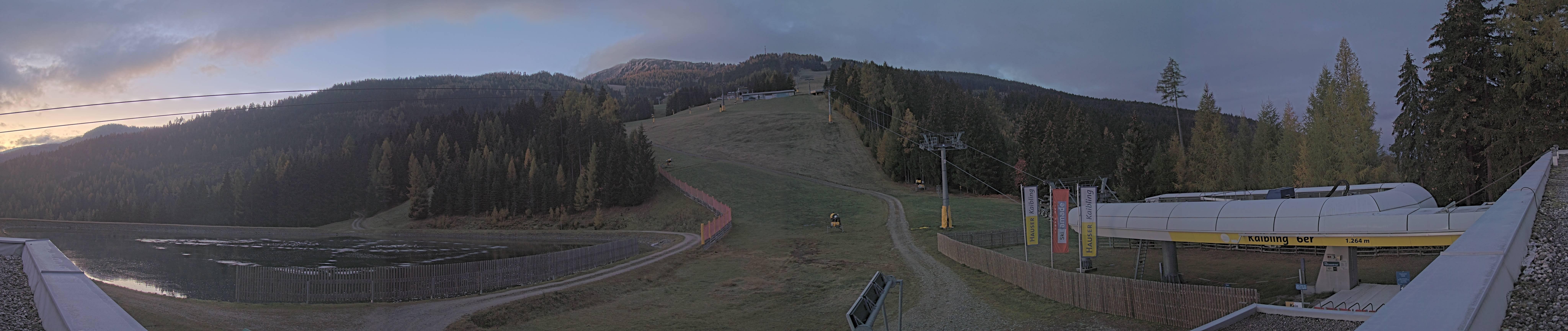 Archiv Foto Webcam Hauser Kaibling: Talstation Kaibling 6er