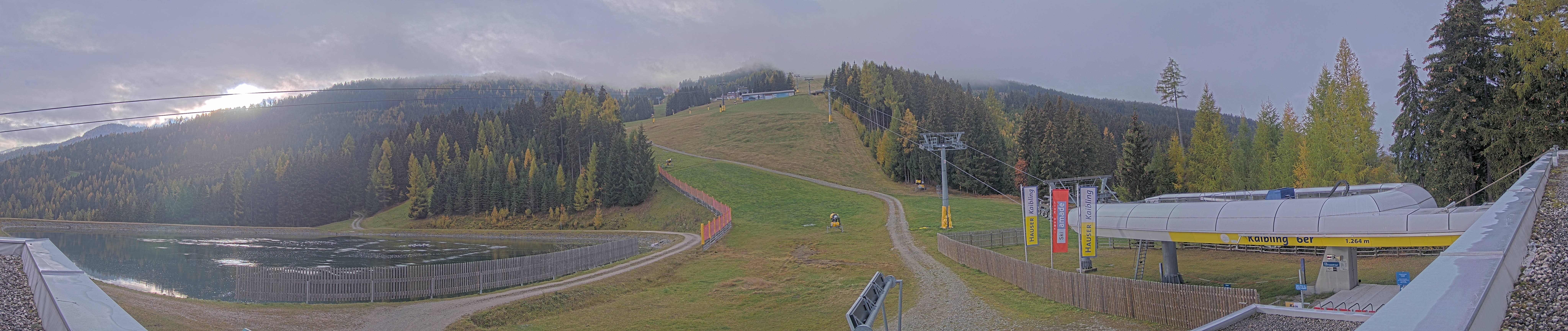 Archiv Foto Webcam Hauser Kaibling: Talstation Kaibling 6er