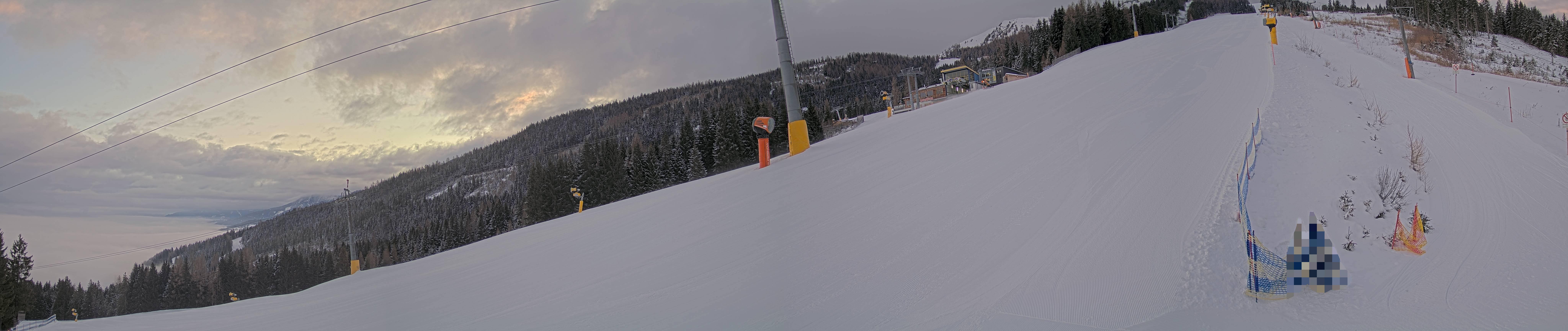 Archiv Foto Webcam Hauser Kaibling: Bergstation der 8er Gondel