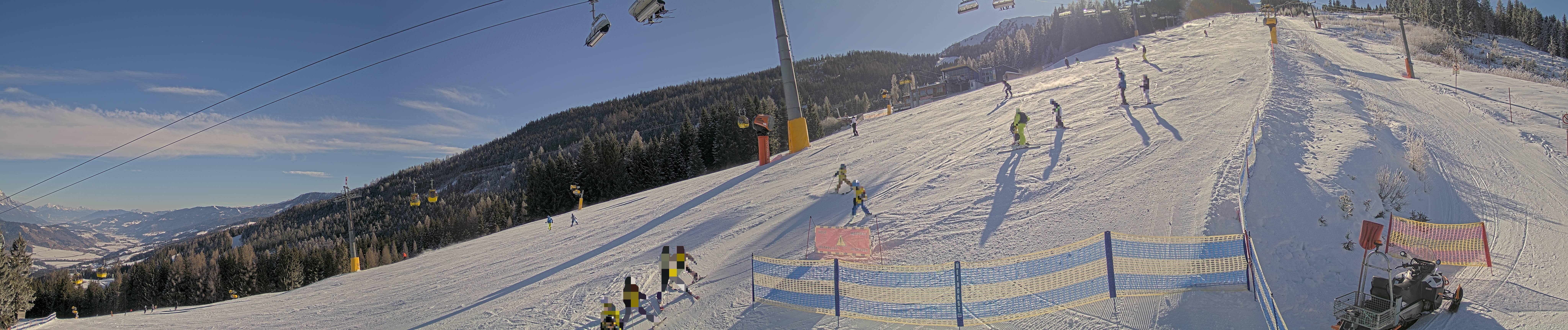 Archiv Foto Webcam Hauser Kaibling: Bergstation der 8er Gondel