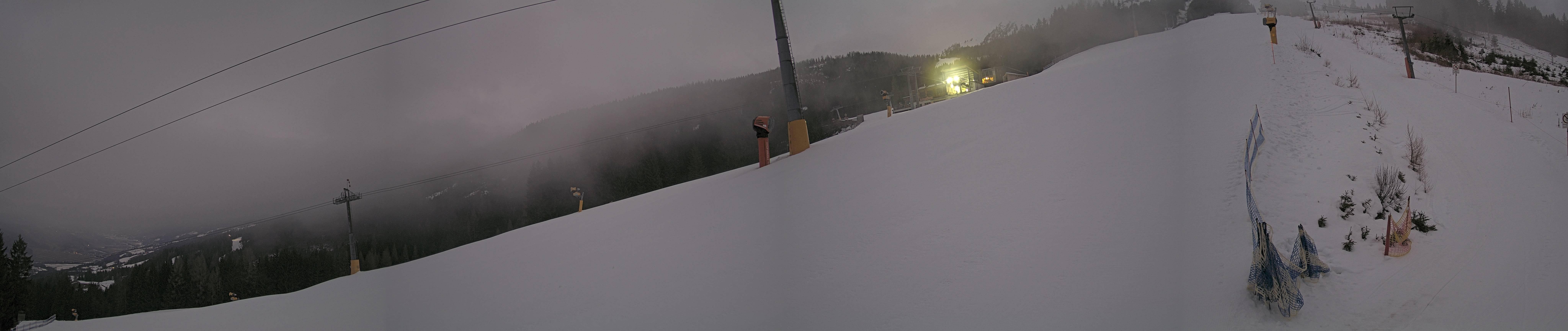 Archiv Foto Webcam Hauser Kaibling: Bergstation der 8er Gondel