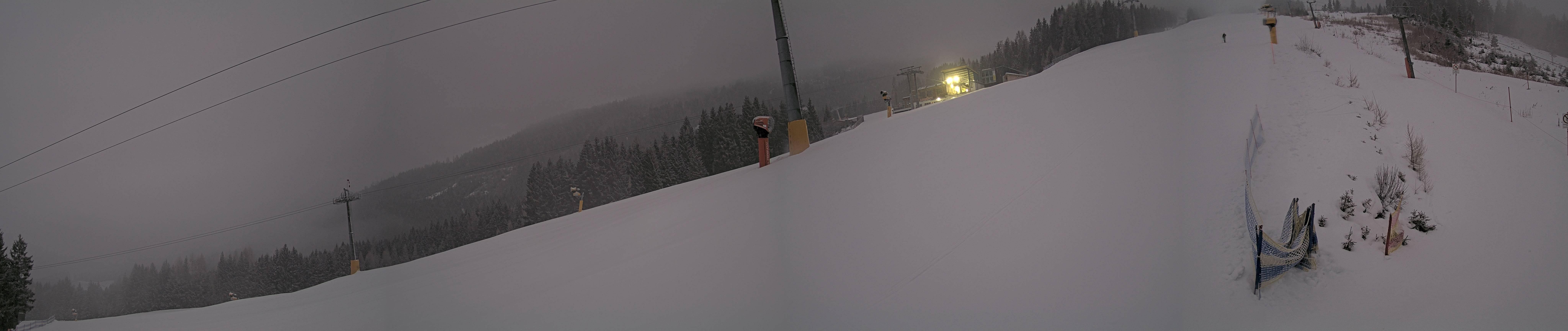 Archiv Foto Webcam Hauser Kaibling: Bergstation der 8er Gondel