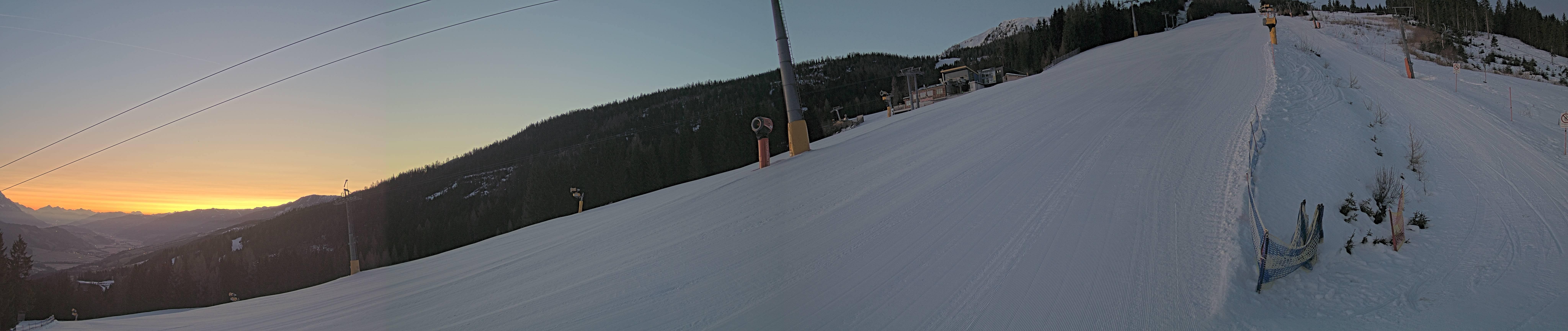 Archiv Foto Webcam Hauser Kaibling: Bergstation der 8er Gondel