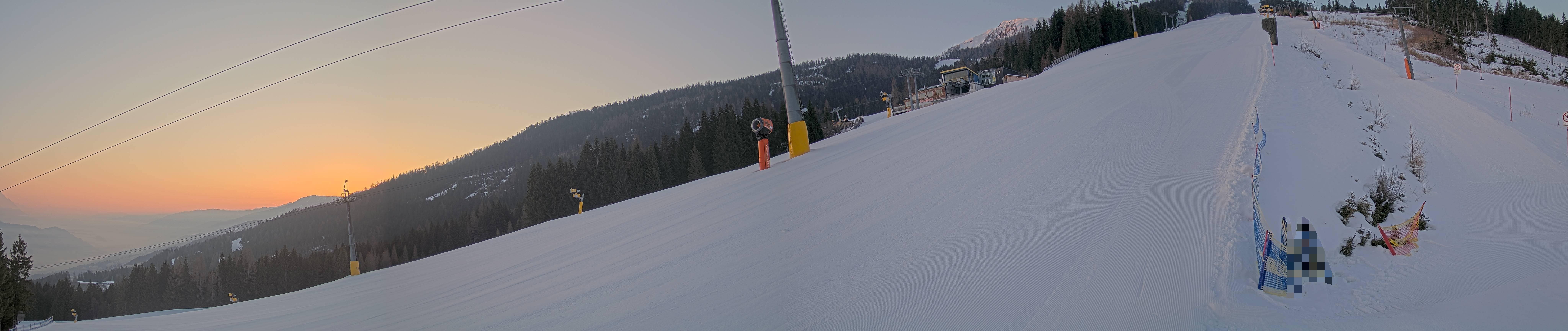 Archiv Foto Webcam Hauser Kaibling: Bergstation der 8er Gondel