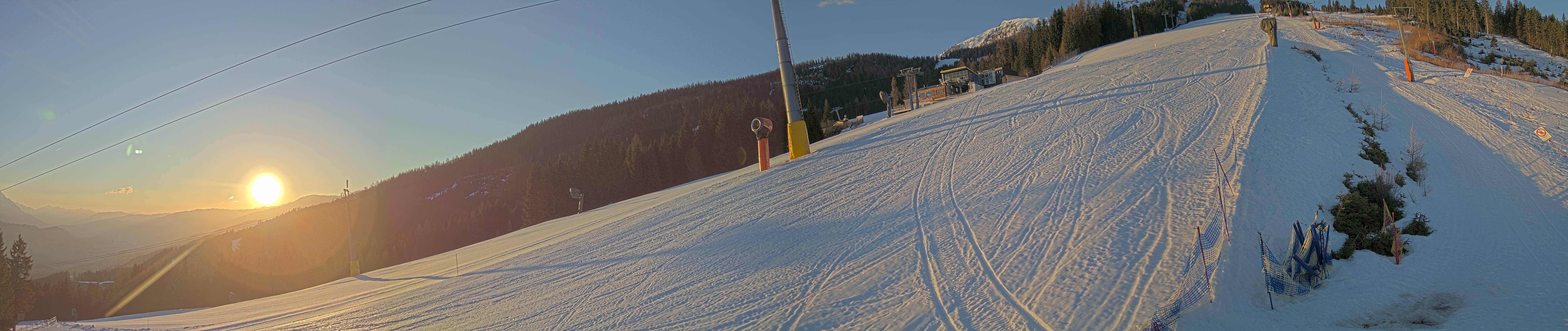 Archiv Foto Webcam Hauser Kaibling: Bergstation der 8er Gondel