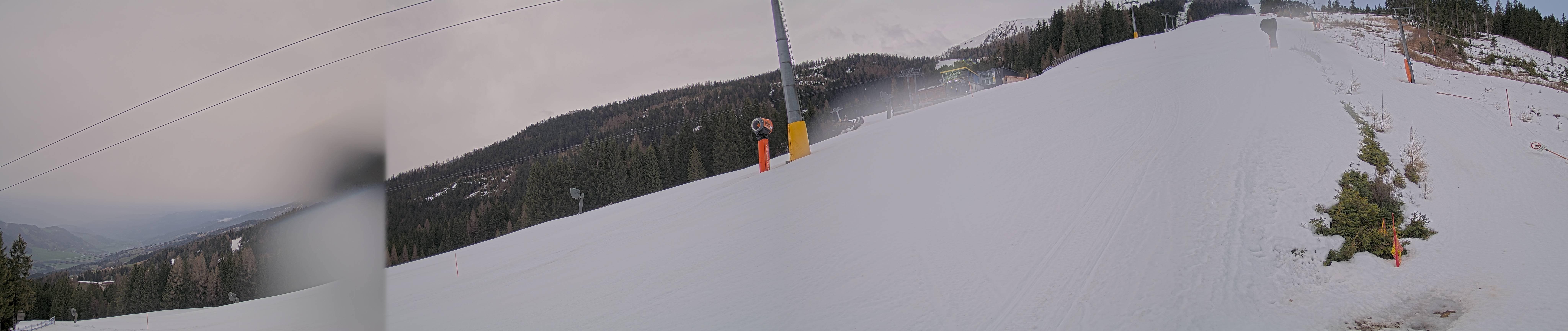 Archiv Foto Webcam Hauser Kaibling: Bergstation der 8er Gondel