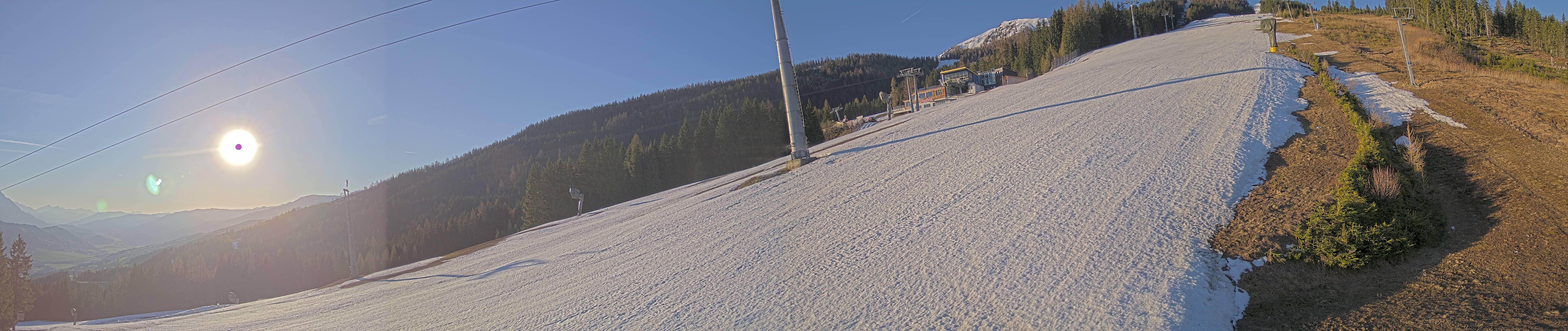 Archiv Foto Webcam Hauser Kaibling: Bergstation der 8er Gondel