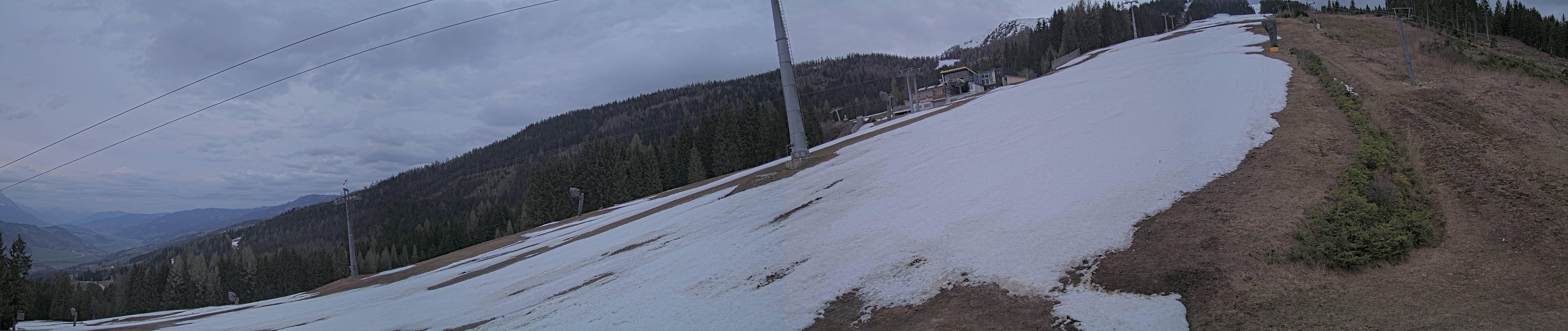 Archiv Foto Webcam Hauser Kaibling: Bergstation der 8er Gondel