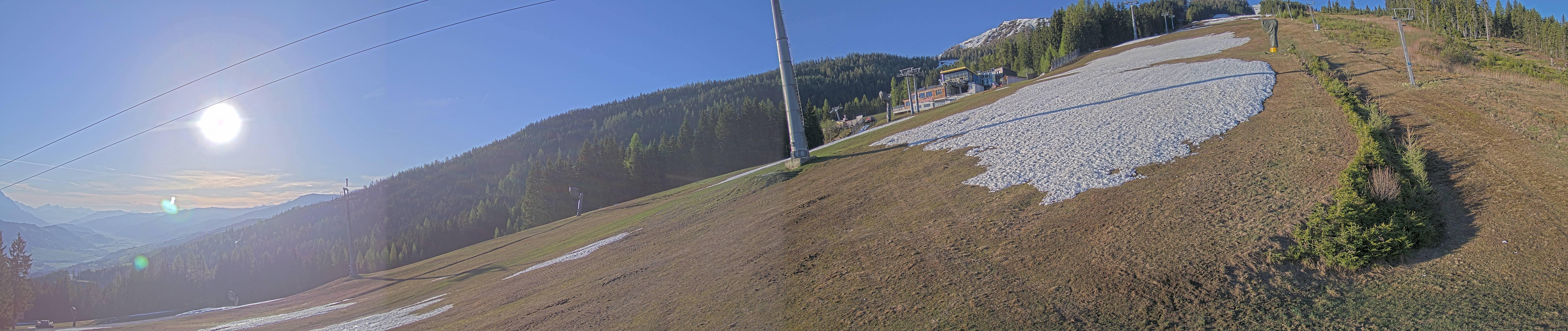 Archiv Foto Webcam Hauser Kaibling: Bergstation der 8er Gondel