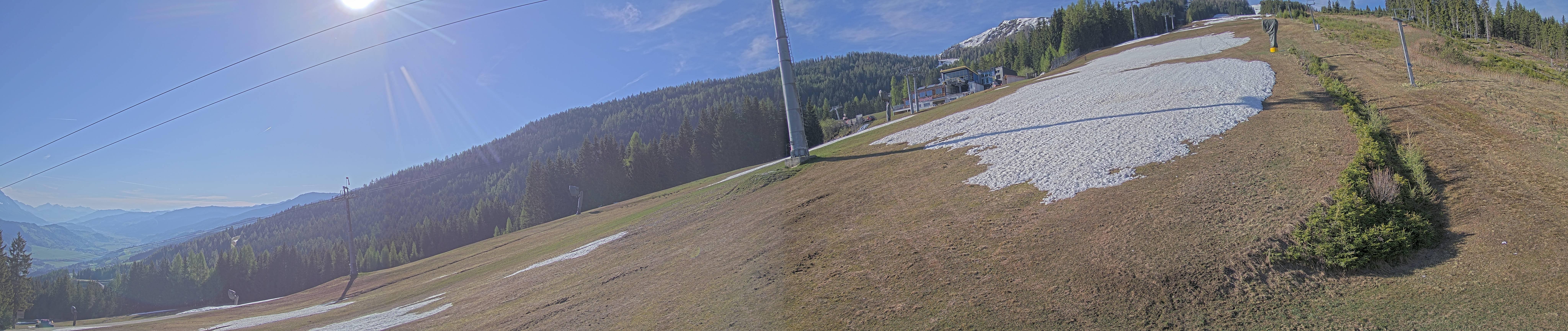 Archiv Foto Webcam Hauser Kaibling: Bergstation der 8er Gondel