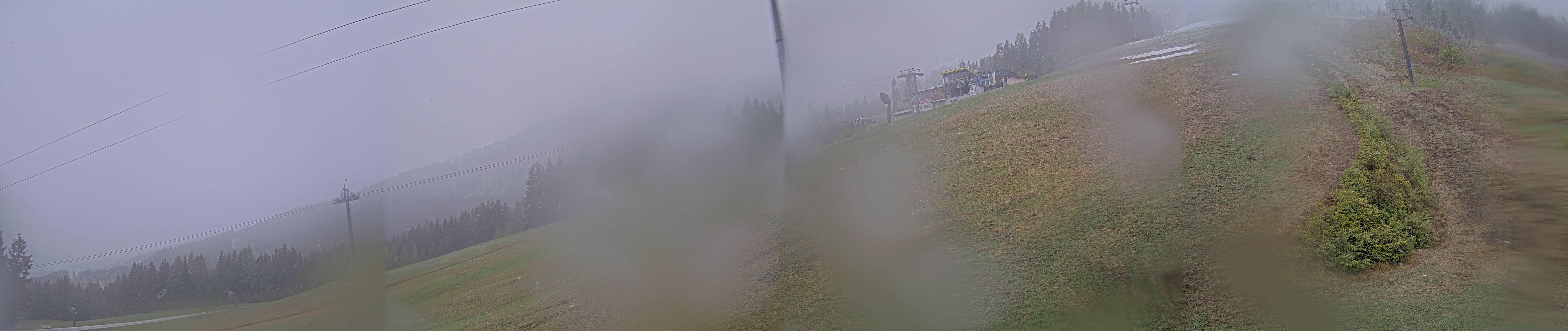 Archiv Foto Webcam Hauser Kaibling: Bergstation der 8er Gondel