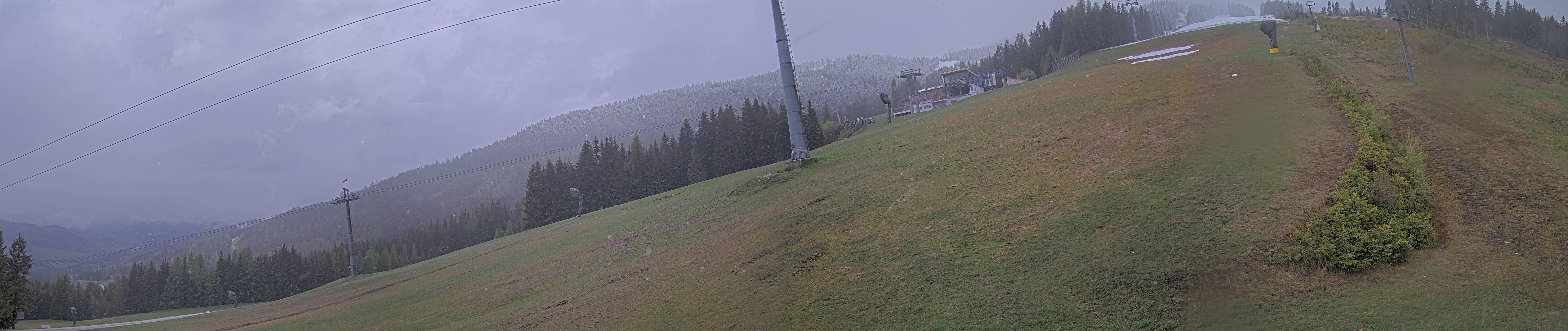 Archiv Foto Webcam Hauser Kaibling: Bergstation der 8er Gondel