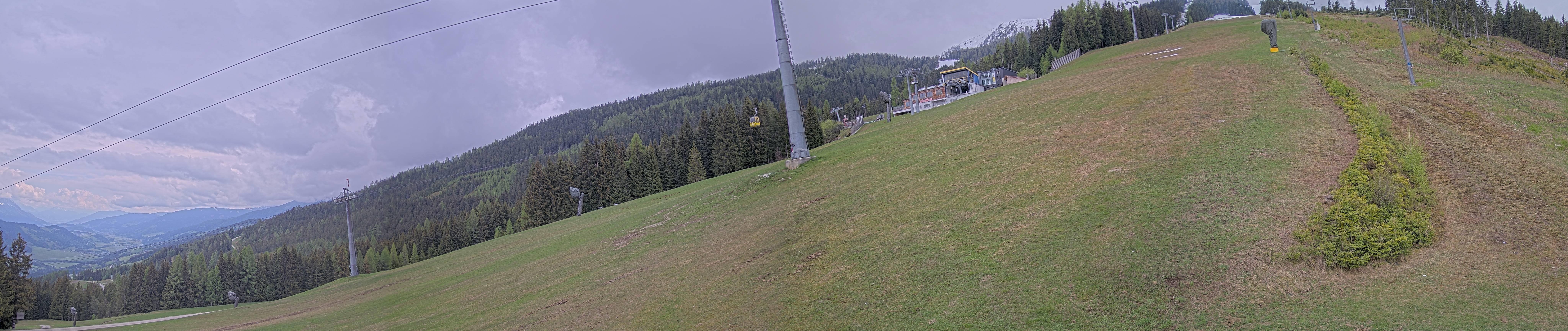 Archiv Foto Webcam Hauser Kaibling: Bergstation der 8er Gondel